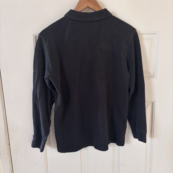 Polo Ralph Lauren Men Sweater Large 16/18 Blue 1/4 Zip Pullover Pony Logo Preppy - Picture 8 of 11